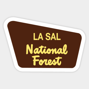 La Sal National Forest Sticker